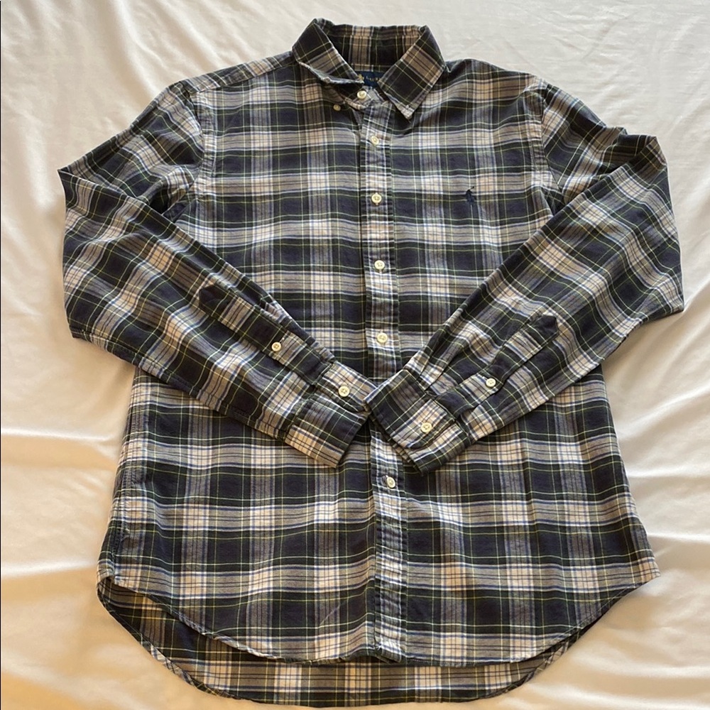 Ralph Lauren Men’s button down checkered shirt